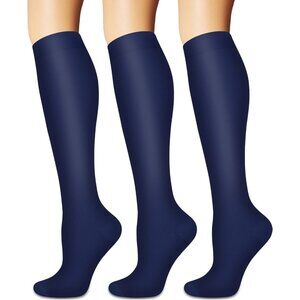Compression Socks for Women and Men Circulation 3 Pairs is Best Support for Runn